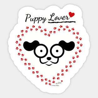 Puppy Lover Sticker